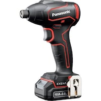 パナソニックEWネッ EXENA 充電インパクトドライバー (赤)(電池セット品)
