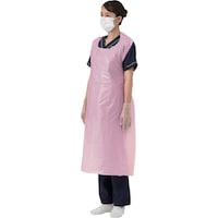 竹虎 竹虎 ビニールエプロンP ピンク 50枚入