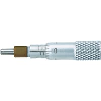 新潟精機 SK マイクロメータヘッド 測定範囲0ー5mm ストレートステム 先端球面