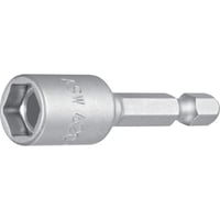 ASW社 ASW ソケットビット 差込角6.35x対辺12.0mm 全長50mm