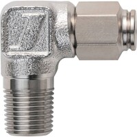 潤工社 潤工社 ステンレス継手 エルボ(インチ系列) 9.53×6.99mm PT1/2