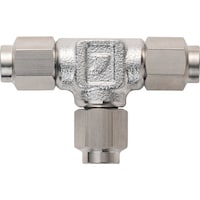 潤工社 潤工社 ステンレス継手 ユニオンティー(ミリ系列) 10×8mm