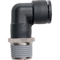 潤工社 潤工社 ワンタッチ継手Mシリーズ  エルボ 10mm  PT1/2