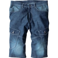 ジーベック XEBEC 現場服ストレッチデニムハーフパンツ281515LL インディゴブルー