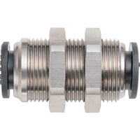 潤工社 潤工社 ワンタッチ継手Mシリーズ 隔壁ユニオン 12mm