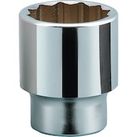 京都機械工具 KTC 19.0sq.ソケット(十二角) 対辺寸法2mm 全長75mm