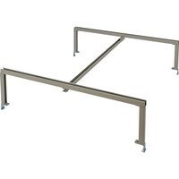 トラスコ中山 TRUSCO 軽中量・中量ボルトレス棚用通路間ダクトレール取付フレームセット 1200 基本