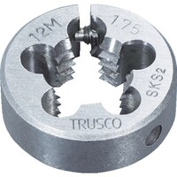 トラスコ中山 TRUSCO 丸ダイス 細目 125径 M80X2.0(SKS)
