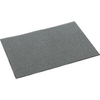 テラモト テラモト 雨天用マット ニューリブリードマット グレー 900×1500mm