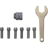 キソパワーツール PROXXON コレットチャックセット(チャックカバー・スパナ付き)