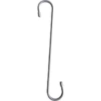 トラスコ中山 TRUSCO まとめ買い スチールSフック 300mm 白 60個
