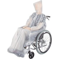 宇都宮製作 シンガー 車いす用レインコート使い切り(5枚入)クリア