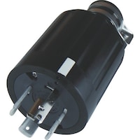 アメリカン電機 アメリカン電機 引掛形 ゴムプラグ 接地3P60A600V