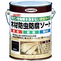 アサヒペン アサヒペン 木材防虫防腐ソート1L ブラウン