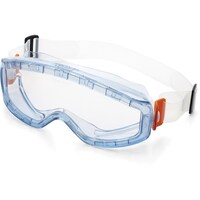 理研オプテック リケン 防曇ゴグル(無気孔型・ワイドビュー・めがね併用可・マスク併用可・シリコンバンド) M31BVF SB