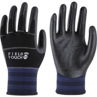 東和コーポレーション トワロン ニトリル背抜き手袋 フィールドタッチ M