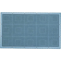 山崎産業 コンドル エバック 屋外用マット サンステップマット #6 600mm×900mm グレー