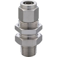 ニホンピスコ PISCO SUS316チューブフィッティング 隔壁ストレート