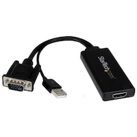 Startech StarTech ディスプレイアダプター/VGA  HDMI/1080p/USBパワー/オーディオ