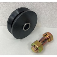 ヤボシ ヤボシ フジキング重量戸車 V型 50mm 車のみ(ボルト・ナット付)