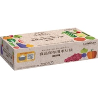 日本サニパック サニパック KS20スマートキッチン保存袋(箱入り)半透明200枚