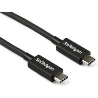 Startech StarTech Thunderbolt 3 ケーブル/80cm/USBC, DP互換/40Gbps/ブラック