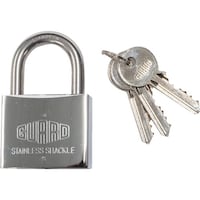 ガードロック ガード ステンレスシャックル南京錠 50mm 同一キー NO.500050KA