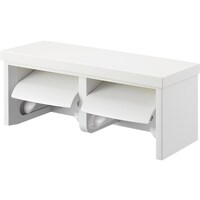 SANEI SANEI ダブルペーパーホルダー棚付