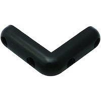 スギコ SUGICO L型コーナーゴム 甲丸型 (黒) TO203NBC