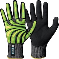 GranberG社 GranberG 耐切創繊維耐衝撃手袋 反射視認耐油モデル 115.9007N L