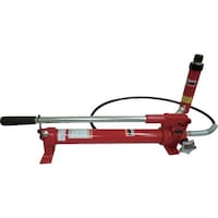 トラスコ中山 TRUSCO ポンプ式油圧ジャッキセット ストローク100MMタイプ