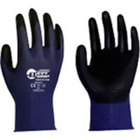 ハンボ BESTGRIP ポリウレタン背抜き手袋 ストレッチ・ゼロ ブルー M