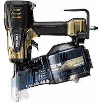 HiKOKI HiKOKI 高圧ロール釘打機 75mm ハイゴールド 針金連結釘専用 パワー切替機構付