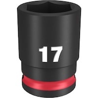 ミルウォーキーツール・ジャパン milwaukee SHOCKWAVE IMPACT DUTY インパクトソケット 3/8インチ(9.5mm)角 17mm