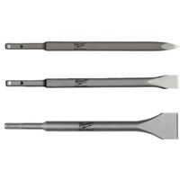 ミルウォーキーツール・ジャパン milwaukee SDS PLUSチゼルセット(ブルポイント・コールド・ワイド)