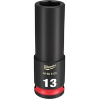 ミルウォーキーツール・ジャパン milwaukee SHOCKWAVE IMPACT DUTY ディープインパクトソケット 3/8インチ(9.5mm)角 13mm