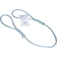 高木綱業 高木 台付けロープ 9mm×1m