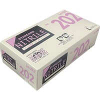 リーブル LEABLE ニトリルスタンダードブルー粉付L 100枚入