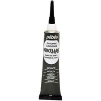 ペベオ・ジャポン Pebeo ポーセレン 150 アウトライナー アンスラサイトブラック 06