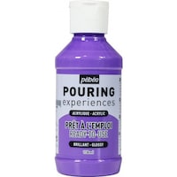 ペベオ・ジャポン Pebeo ポーリングメディウム入り アクリル絵具118ml 16 ライトバイオレット