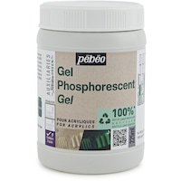 ペベオ・ジャポン Pebeo スチューディオ グリーン アクリリック 蓄光(夜光)ジェル 225ml