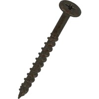 ヤハタネジ YAHATA 超低頭木割れ解消ビス(中) 4.0X45 ラスパートブロンズ (28個入)
