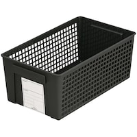 イノマタ化学 inomata トリムバスケット ワイドブラック