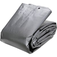 トラスコ中山 TRUSCO UVシルバーシートエコノミー #4000 7.2m×9.0m