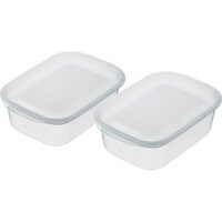 イノマタ化学 inomata 楽ちんパック 角型400ml 2個組クリアーホワイト