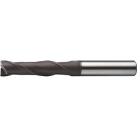 三菱マテリアル 三菱K 2枚刃エムスター汎用 超硬スクエアエンドミルロング刃長(L)2mm