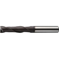 三菱マテリアル 三菱K 2枚刃エムスター汎用 超硬スクエアエンドミルロング刃長(L)2.5mm