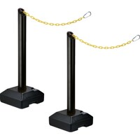 中発販売 Reelex プラチェーン内蔵ポールバリネオ2 2本セット ブラック