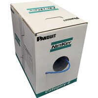 パンドウイットコーポ PANDUIT LANケーブル NetKeyTM Cat6 UTPケーブル 青 NUV6C04BUVE