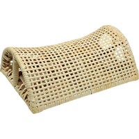 大島屋 籐半円枕 30x20x10cm